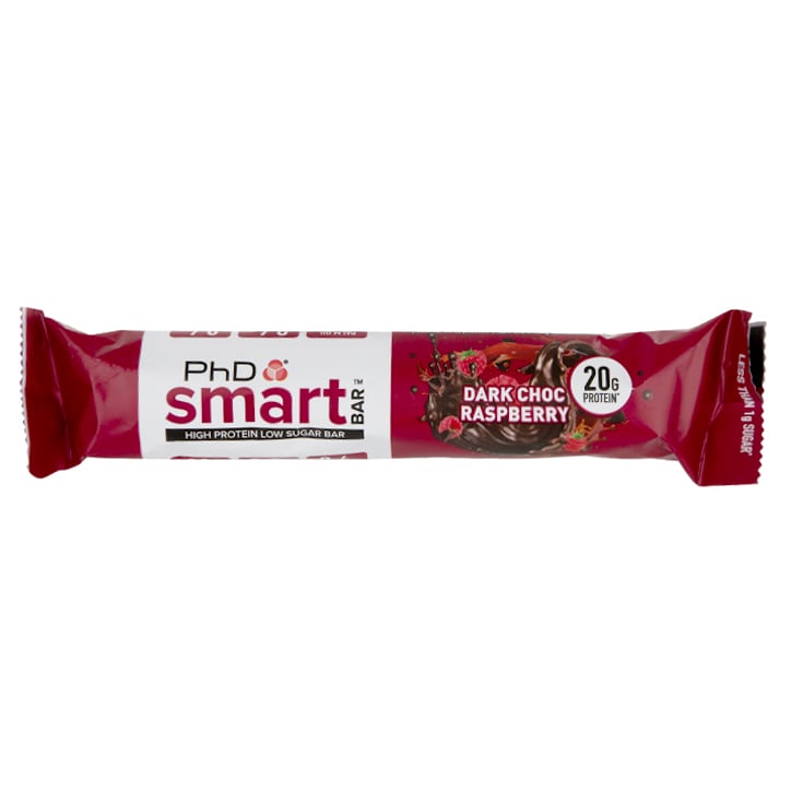 PhD Smart Bar Dark Chocolate & Raspberry Protein Bar 64g